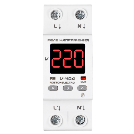 Реле напряжения RE V-40А
