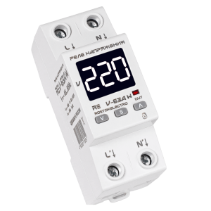 Реле напряжения RE V-63А W