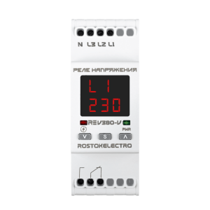 Реле напряжения трехфазное RE V-380V