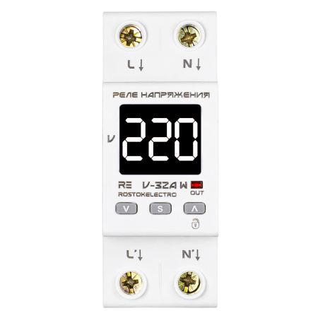 Реле напряжения RE V-32А W