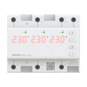 Реле напряжения Welrok D6-40 red