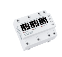 Реле напряжения с контролем тока трехфазное RE VA3F-63А W