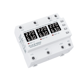 Реле напряжения с контролем тока трехфазное RE VA3F-63А W