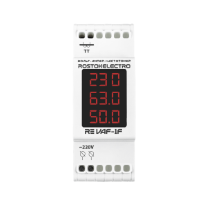 Вольт-ампер-частотомер переменного тока RE VAF-1F