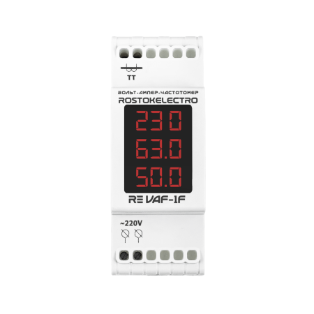 Вольт-ампер-частотомер переменного тока RE VAF-1F