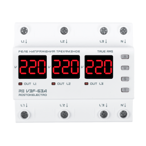 Реле напряжения RE V3F-63A