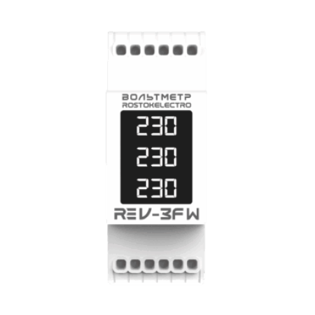 Вольтметр RE V-3F W