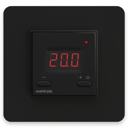 Терморегулятор для электрообогревателей Welrok vt bk