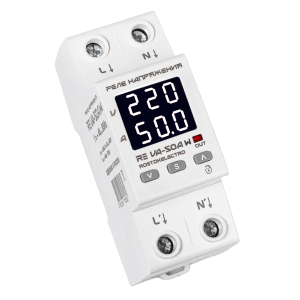 Реле напряжения с контролем тока RE VA-50А W