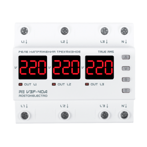 Реле напряжения RE V3F-40A