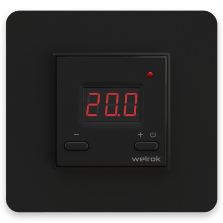 Терморегулятор для теплого пола Welrok st bk atl